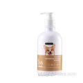 Shampoo para cachorros com coco branqueador e nutrição para animais de estimação